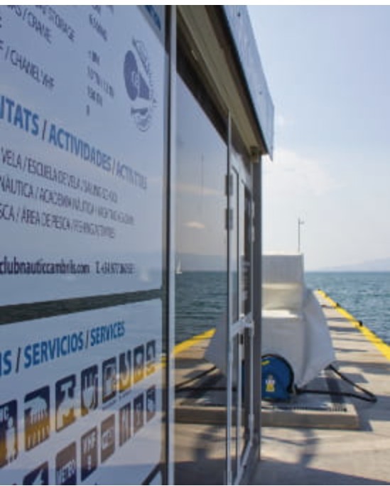 Oficina de servicios del varadero de Cambrils
